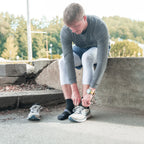 Darn Tough Men's Element Quarter Lightweight w' Cushion Running Socks - FERAL