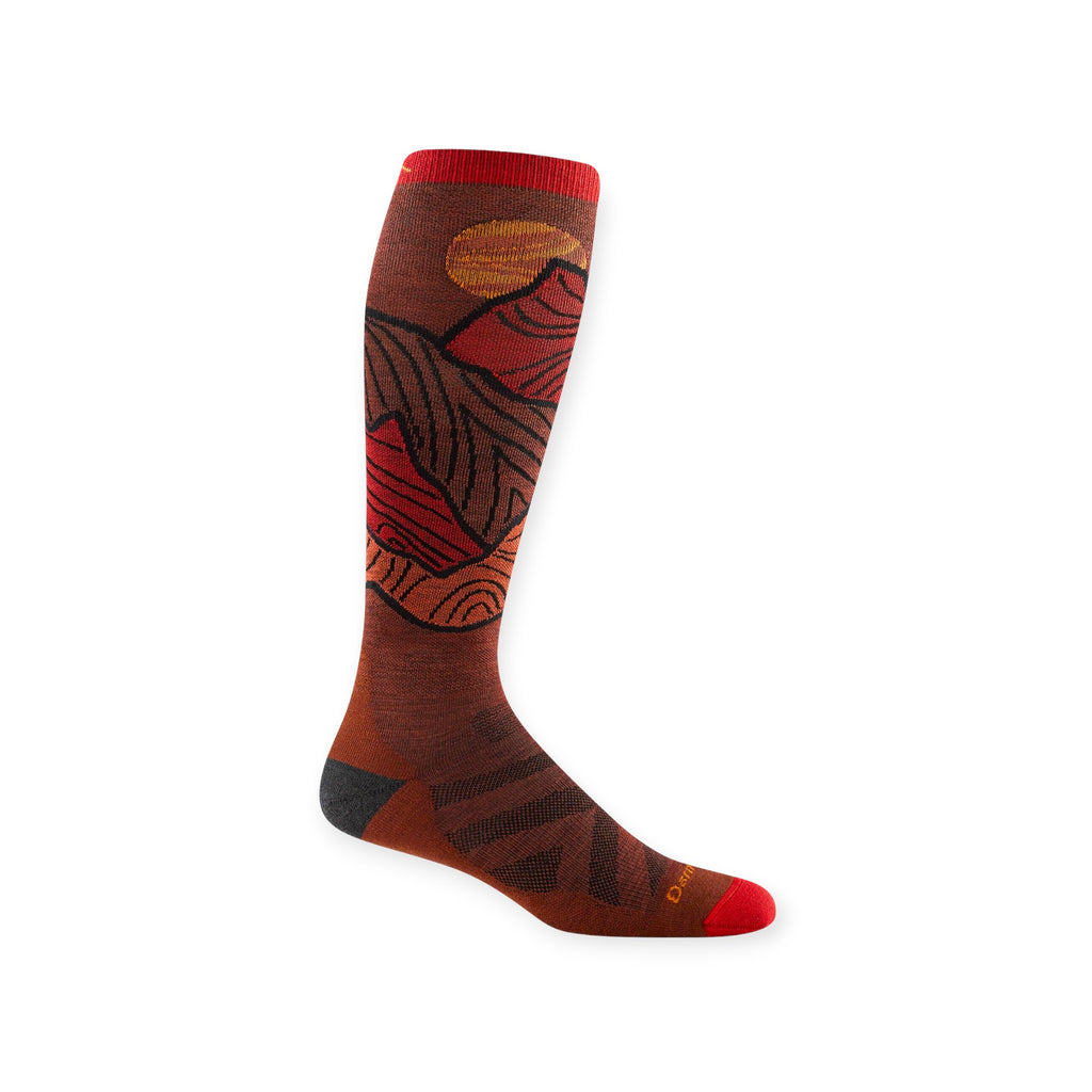 Darn Tough Men's Titan Over-the-Calf Lightweight Ski Socks - FERAL