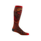 Darn Tough Men's Titan Over-the-Calf Lightweight Ski Socks - FERAL