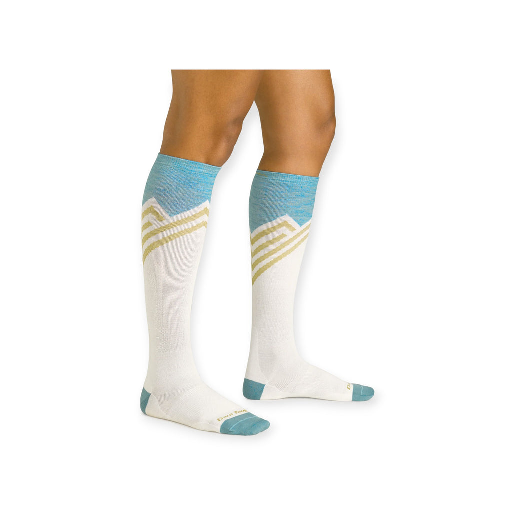 Darn Tough Women's Peaks RFL Over-the-Calf Ultra-Lightweight Ski Socks - FERAL