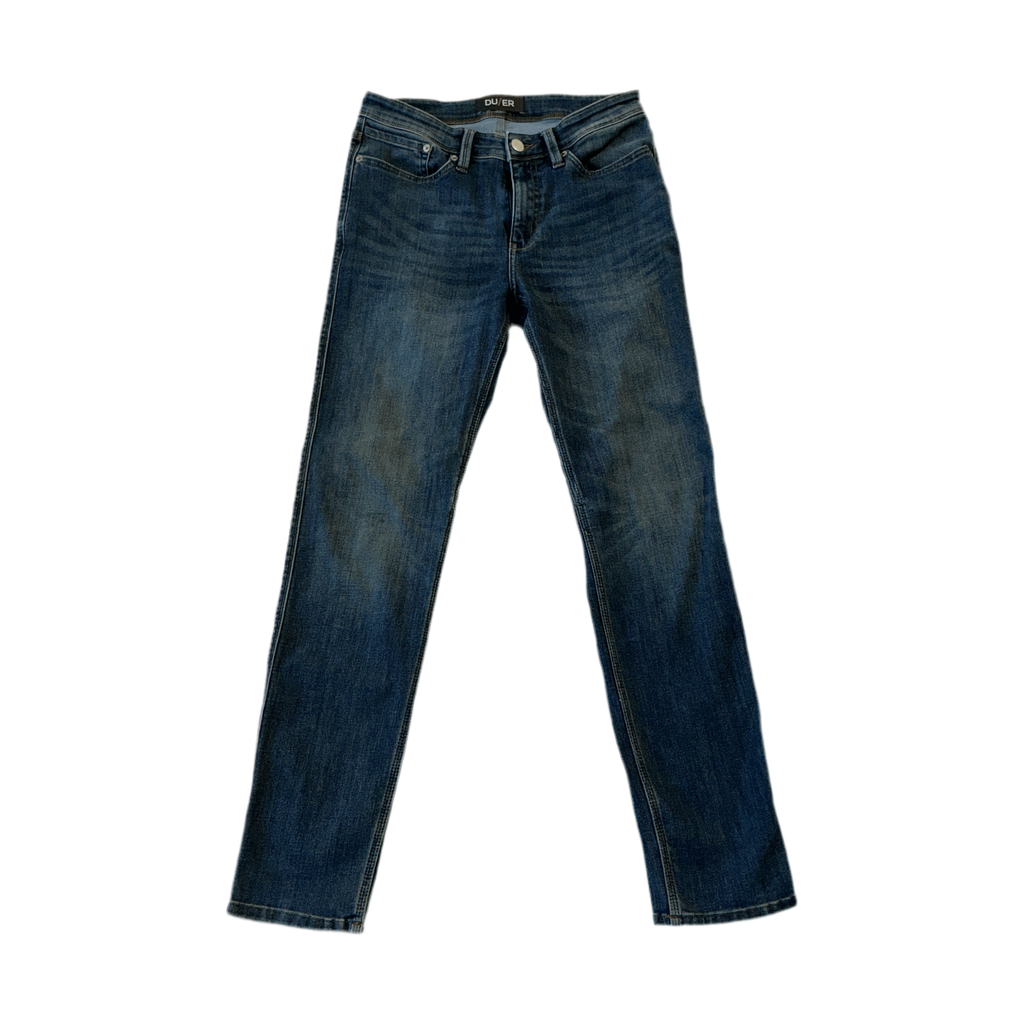DUER Men's L2X Slim Fit Stretch Performance Denim Pants 31 x 32 USED