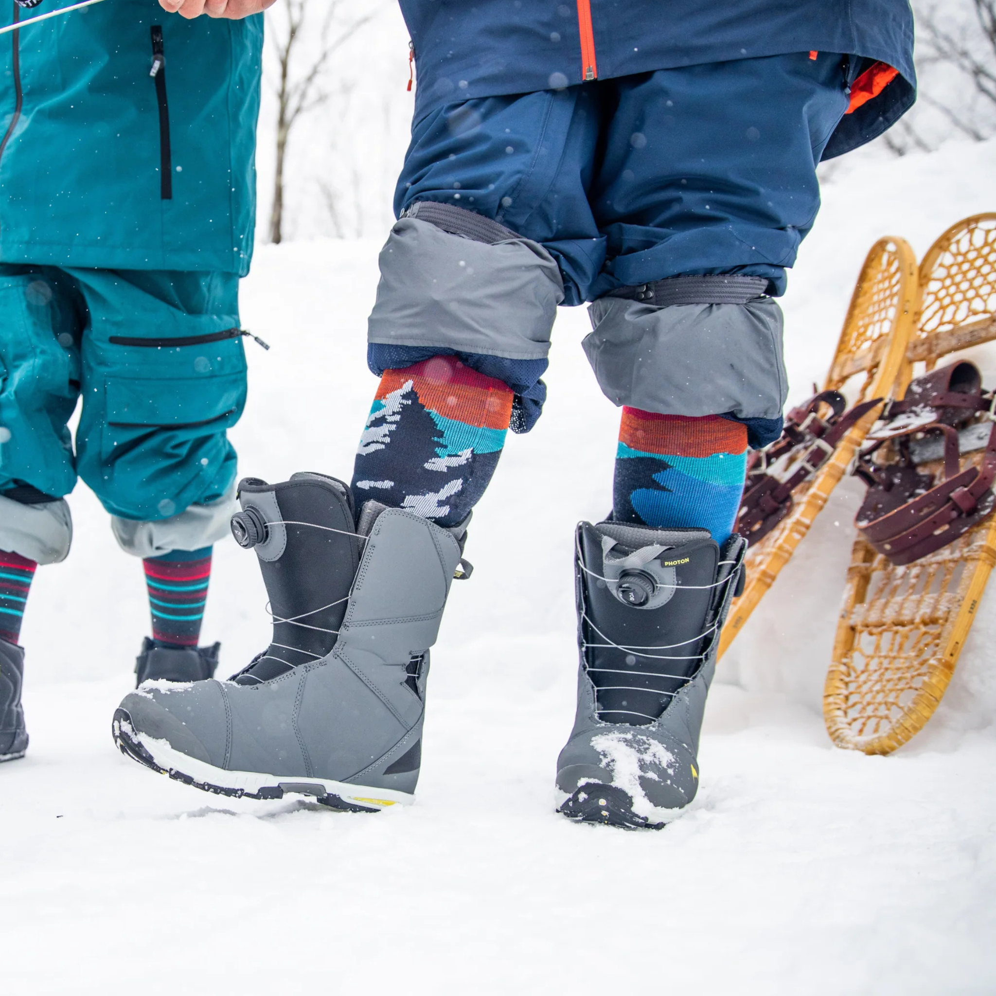 Darn Tough Men's Solstice Over-the-Calf Lightweight Ski Socks - FERAL