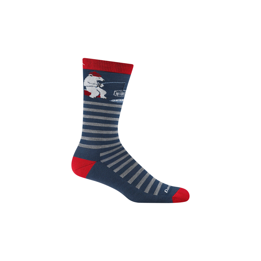 Darn Tough Men's Wild Life Crew Lightweight with Cushion Socks - FERAL