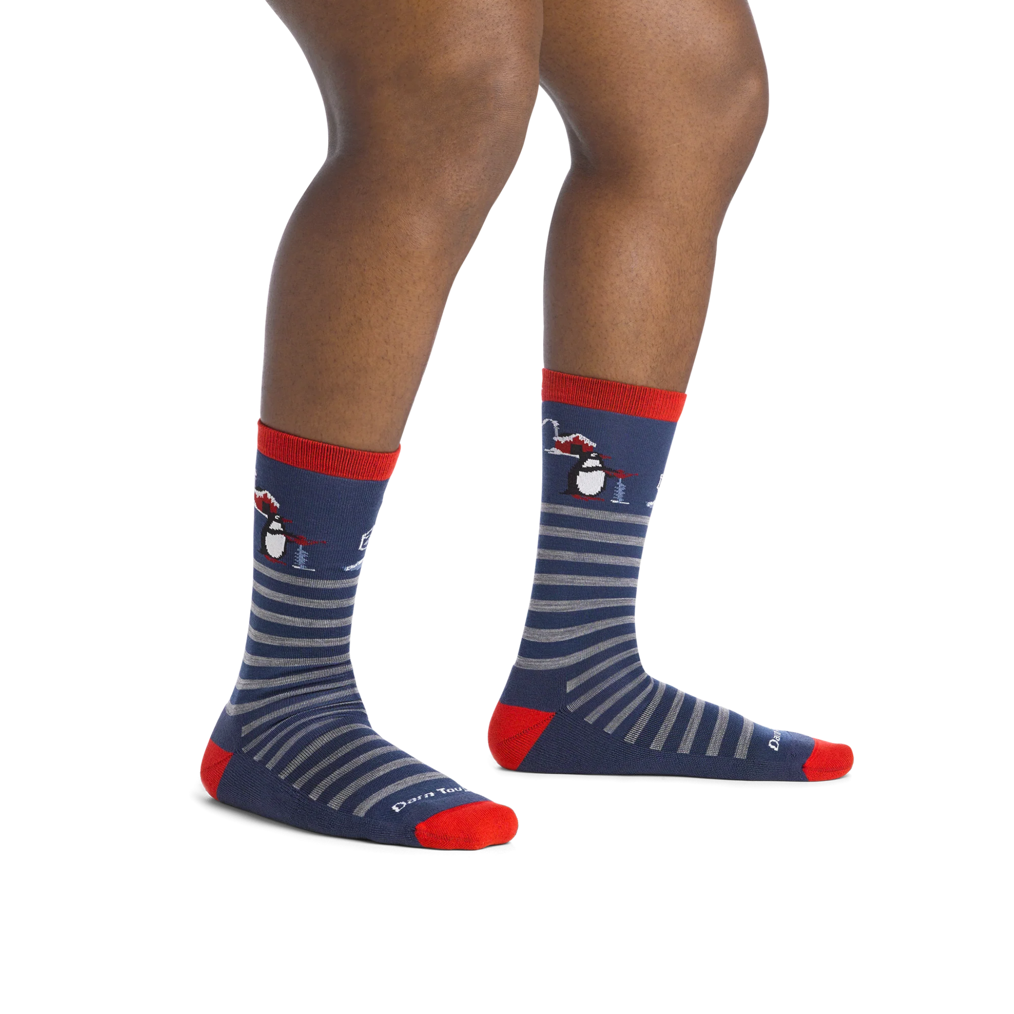 Darn Tough Men's Wild Life Crew Lightweight with Cushion Socks - FERAL