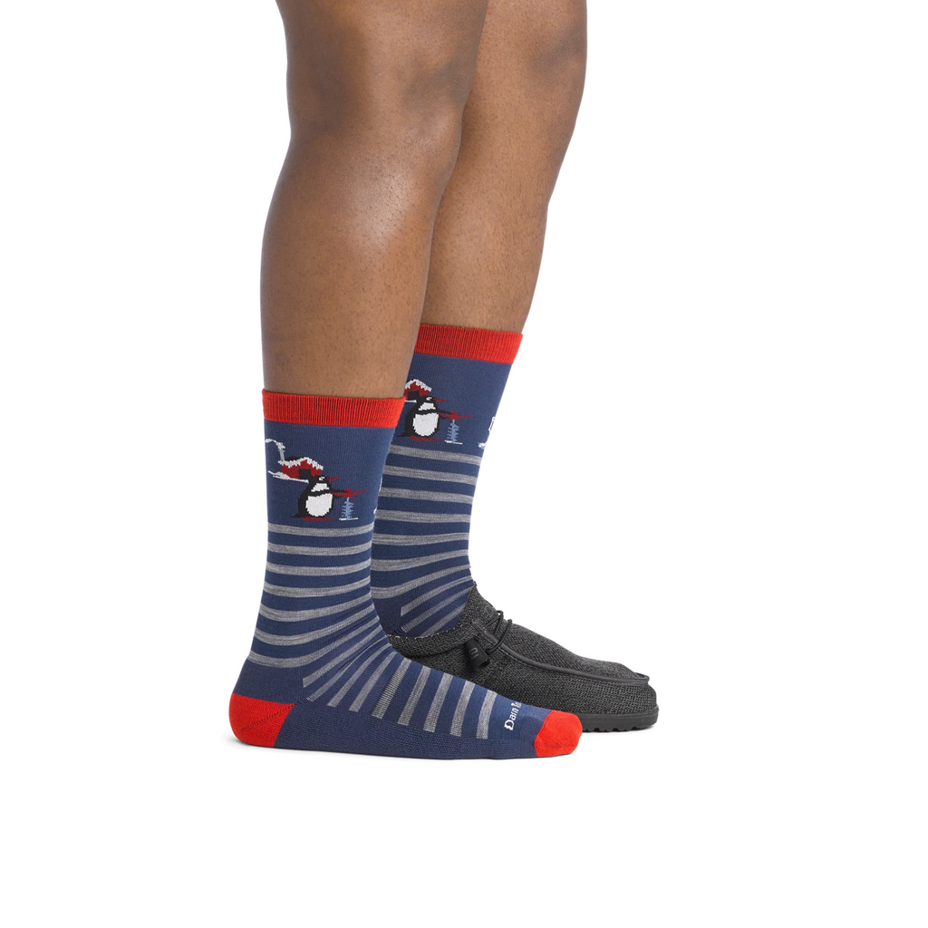 Darn Tough Men's Wild Life Crew Lightweight with Cushion Socks - FERAL