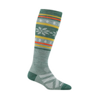 Darn Tough Women's Alpine Over-the-Calf Lightweight Ski Socks - FERAL
