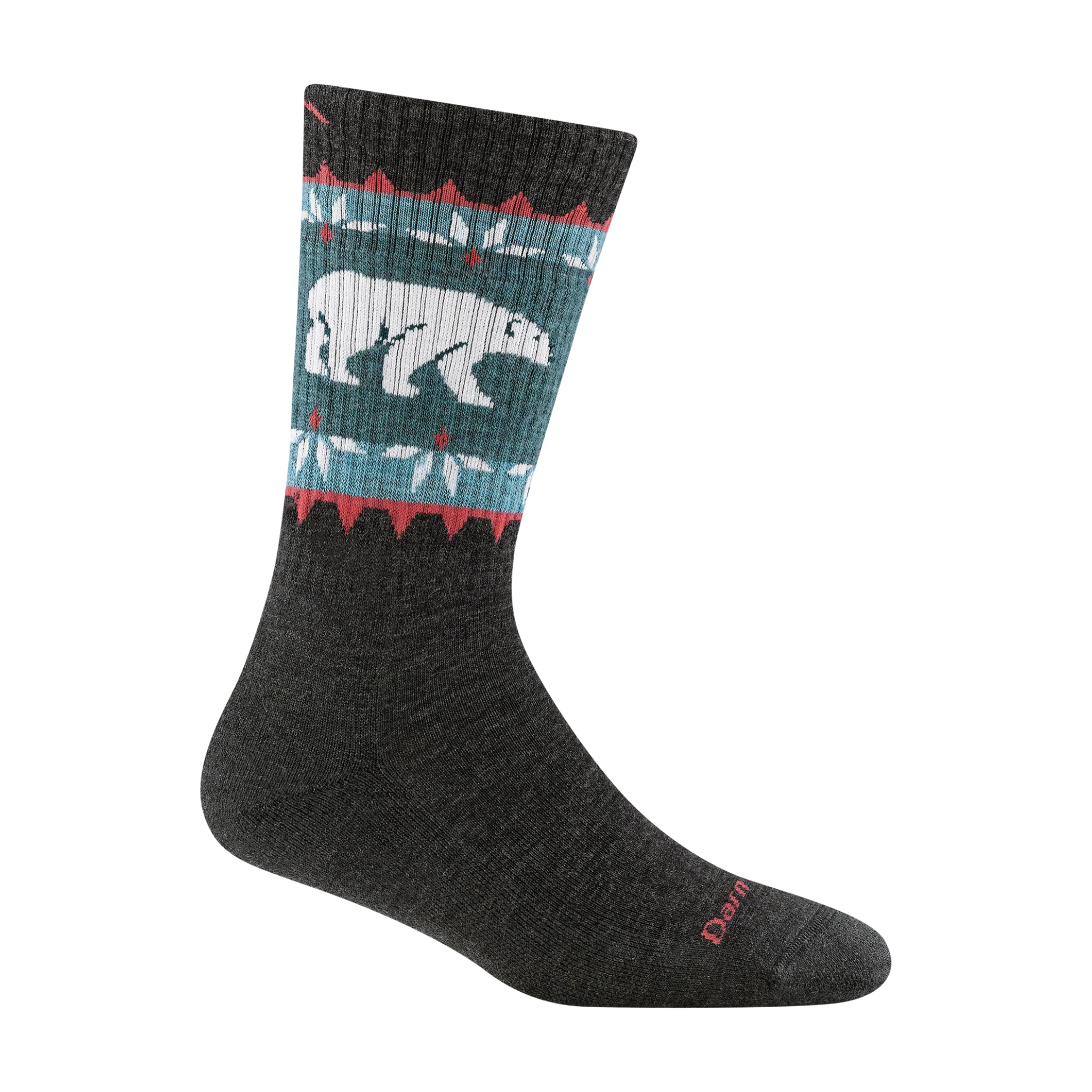 Darn Tough Women's Vanna Grizzle Boot Midweight with Cushion Socks - FERAL
