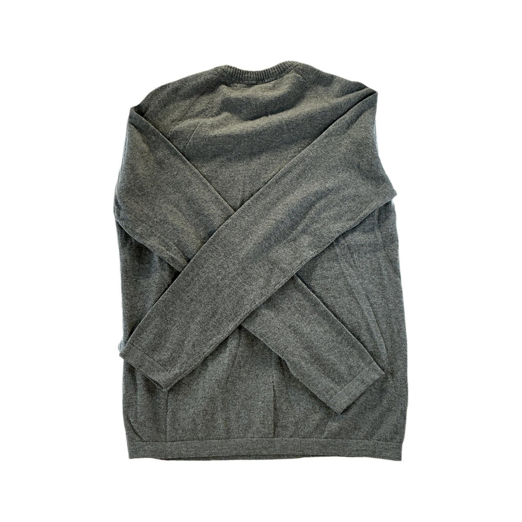 Eddie Bauer Crew Neck Fleece Grey Tall/Medium USED - FERAL