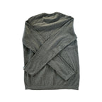 Eddie Bauer Crew Neck Fleece Grey Tall/Medium USED - FERAL