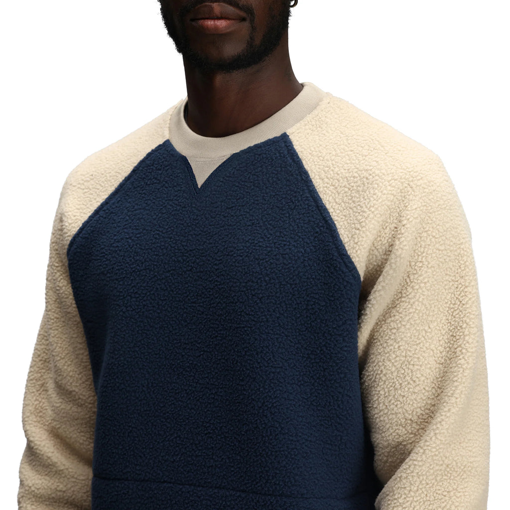 Topo Designs Unisex Mountain Fleece Crewneck - FERAL