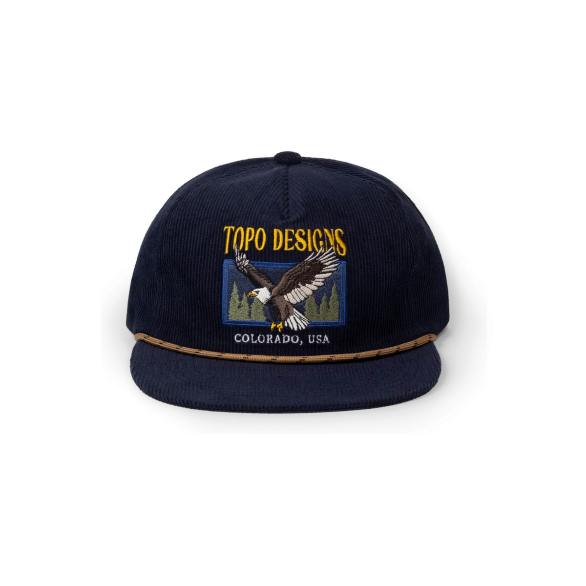 Topo Designs Corduroy Trucker Hat - Eagle Peak