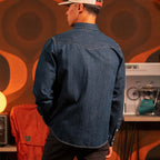 Topo Designs Men's Mountain Shirt Long Sleeve Denim