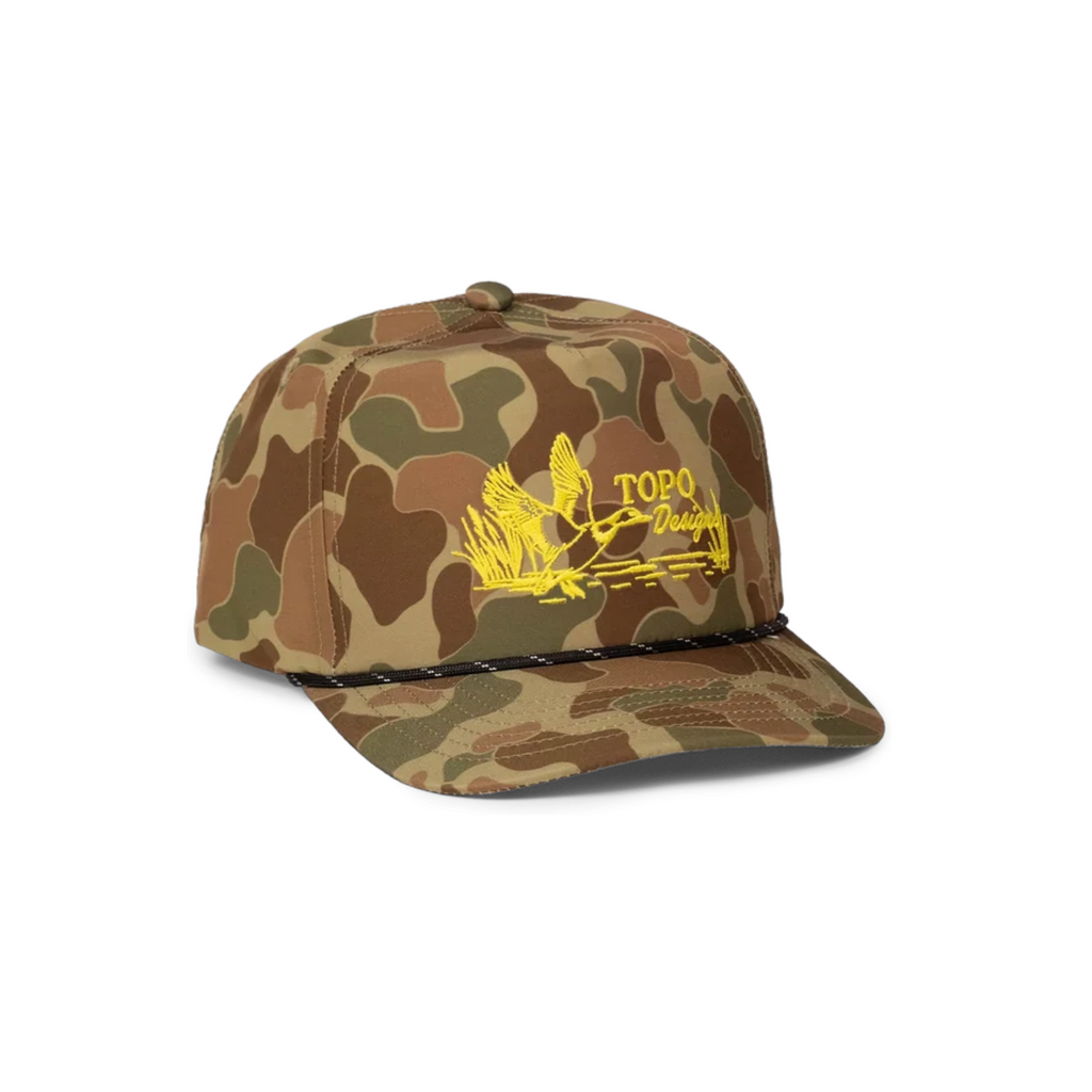 Topo Designs Twill Rope Cap - Duck Camo