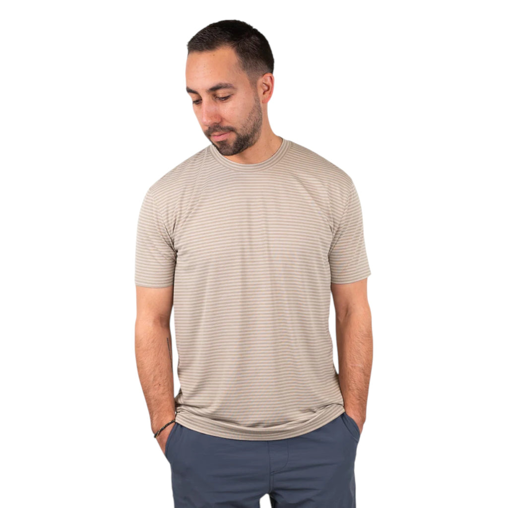 Belong Designs Men's Graphic Traverse Tek Tee - FERAL