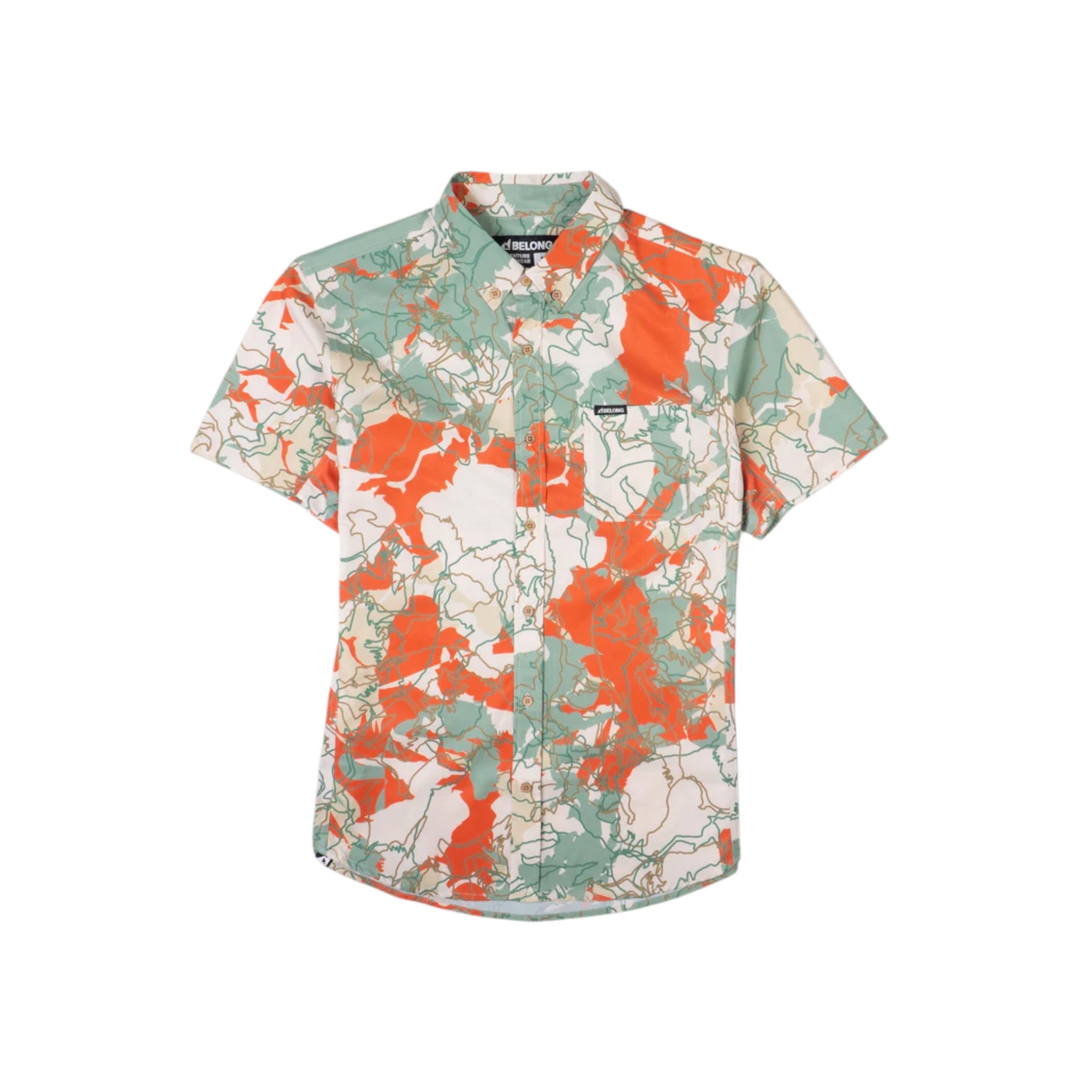 Belong Designs Men's Vista Stretch Button Down