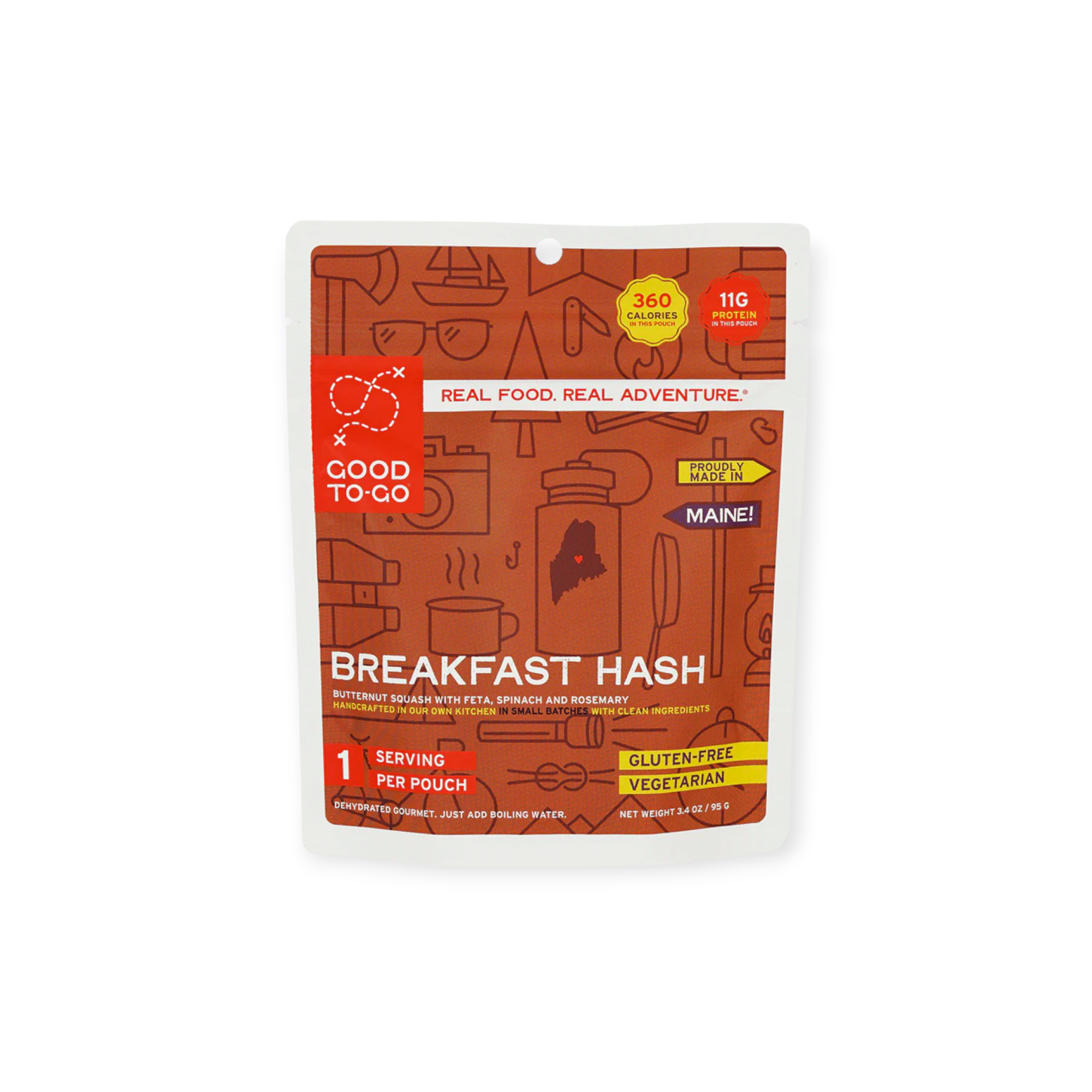 Good To-Go Breakfast Hash Dehydrated Meal - FERAL