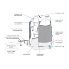 Gossamer Gear Gorilla 50 Ultralight Backpack - FERAL