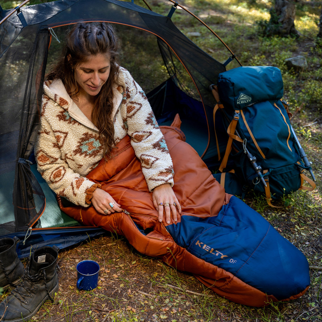Kelty Mistral 0 Degree Sleeping Bag - FERAL