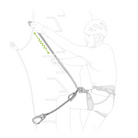 Petzl Scorpio Eashook Lanyard - FERAL