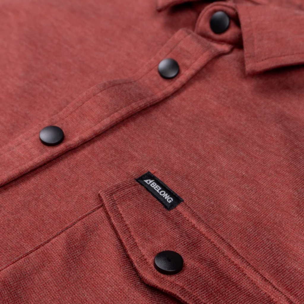 Belong Designs Men's Sherman Fleece Button Up