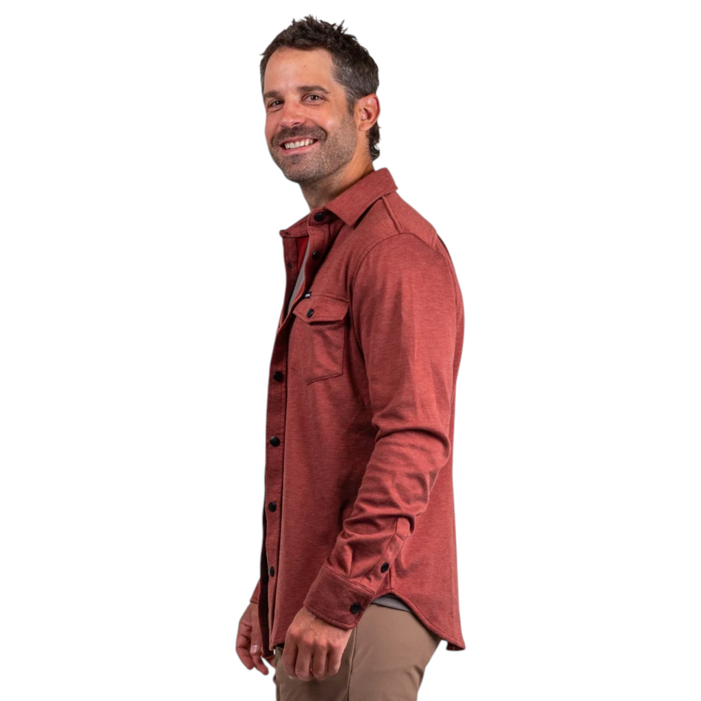Belong Designs Men's Sherman Fleece Button Up