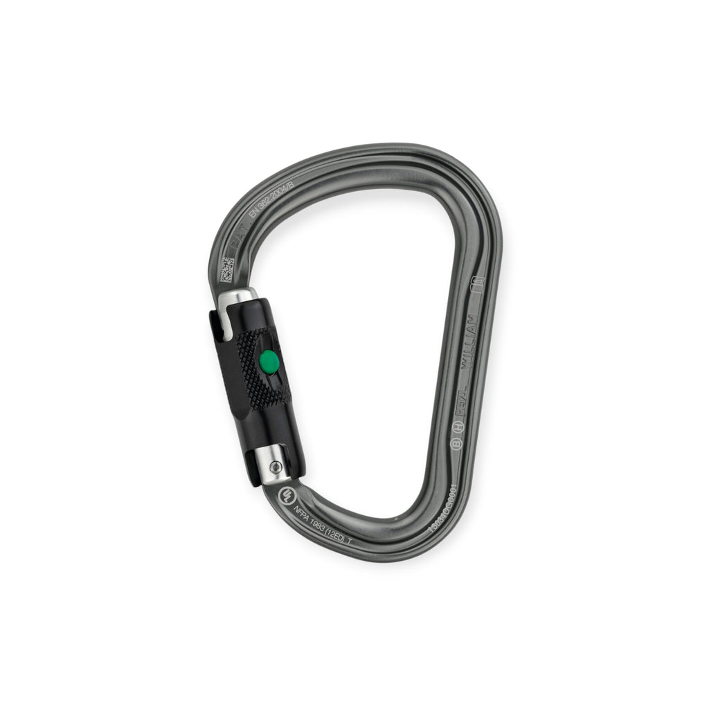 Petzl William Ball-Lock Carabiner - FERAL