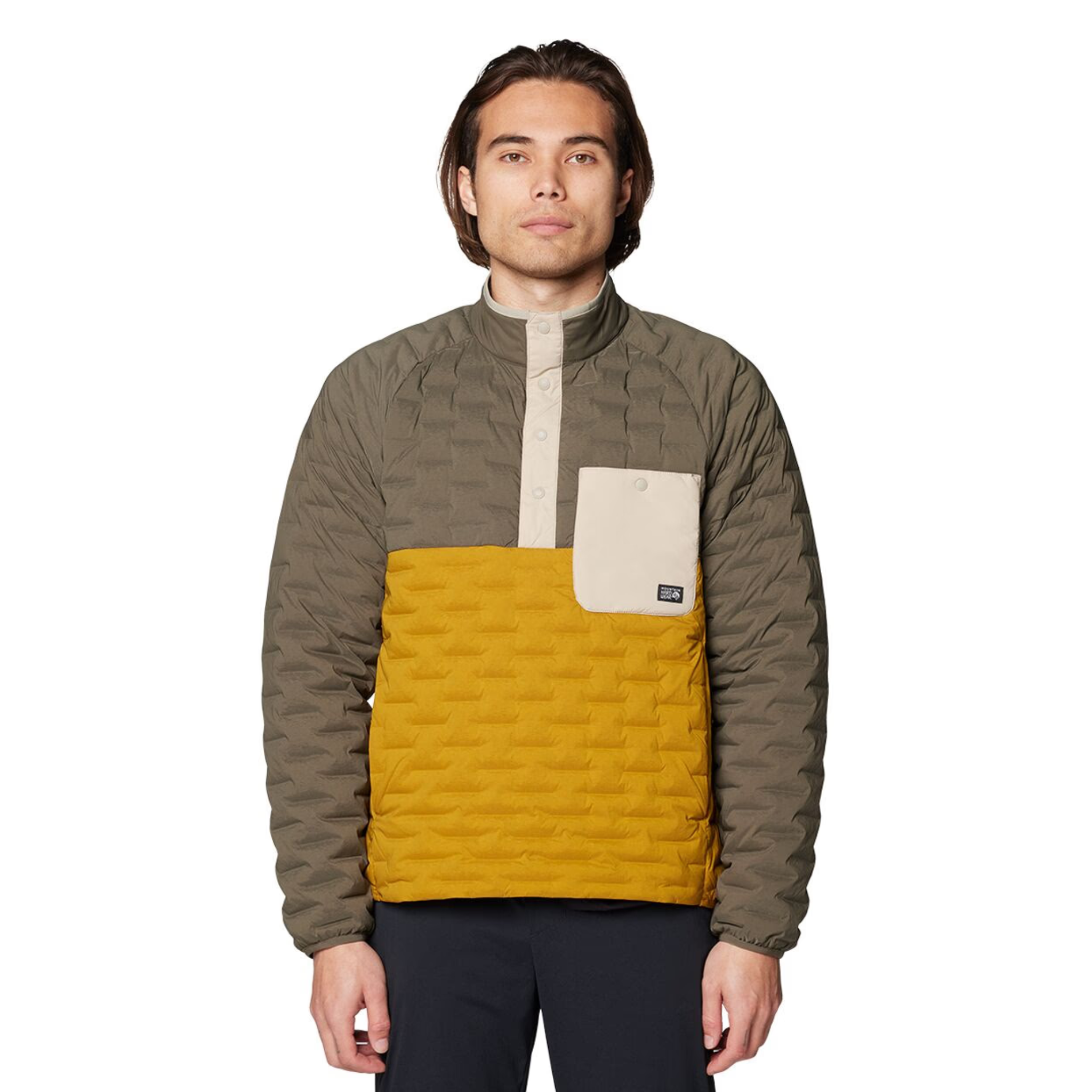 Mountain Hardwear Men's Stretchdown Light Snap Neck - FERAL