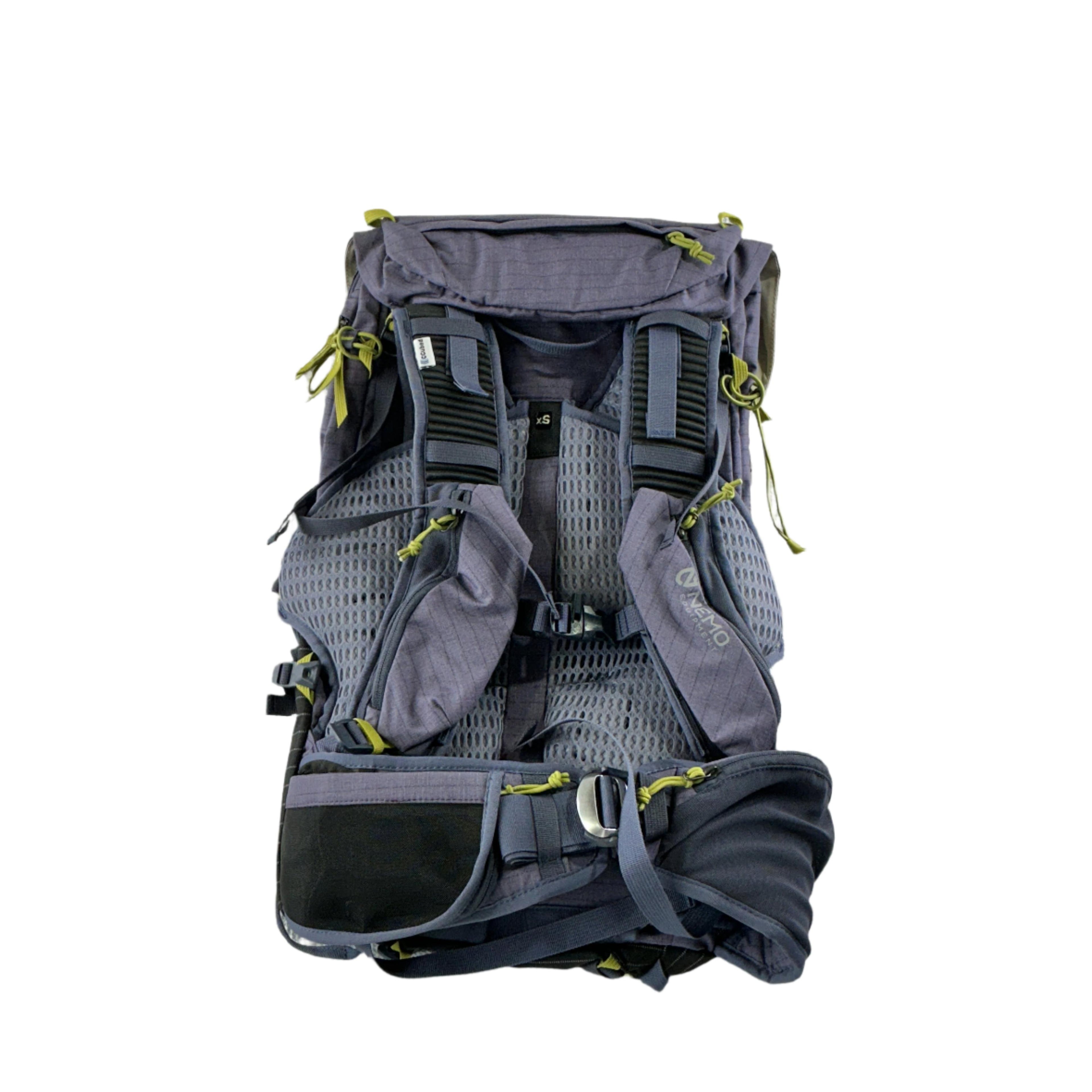 Nemo Women's Persist 45L Endless Promise All-Adventure Backpack Blue Granite USED