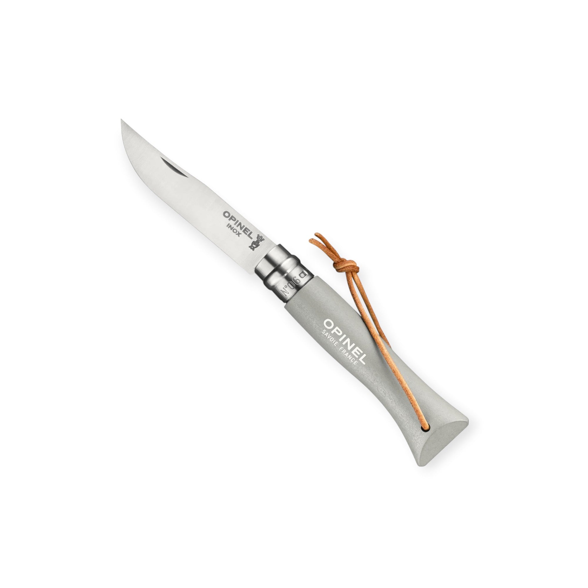 Opinel No.06 Colorama Stainless Steel Folding Knife With Lanyard - FERAL