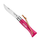 Opinel No.06 Colorama Stainless Steel Folding Knife With Lanyard - FERAL