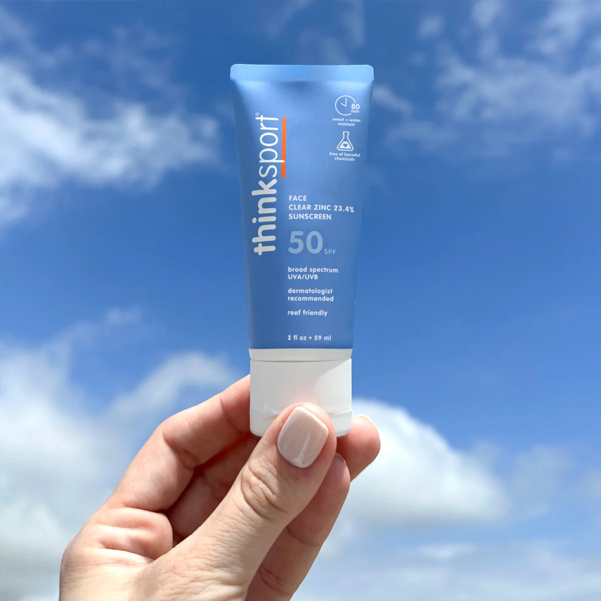 Thinksport Baby Clear Zinc SPF50 Sunscreen - FERAL