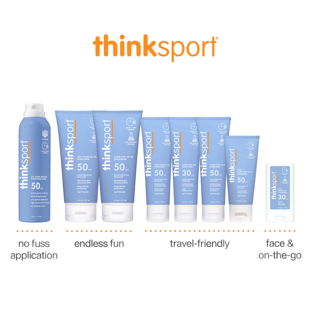 Thinksport Baby Clear Zinc SPF50 Sunscreen - FERAL