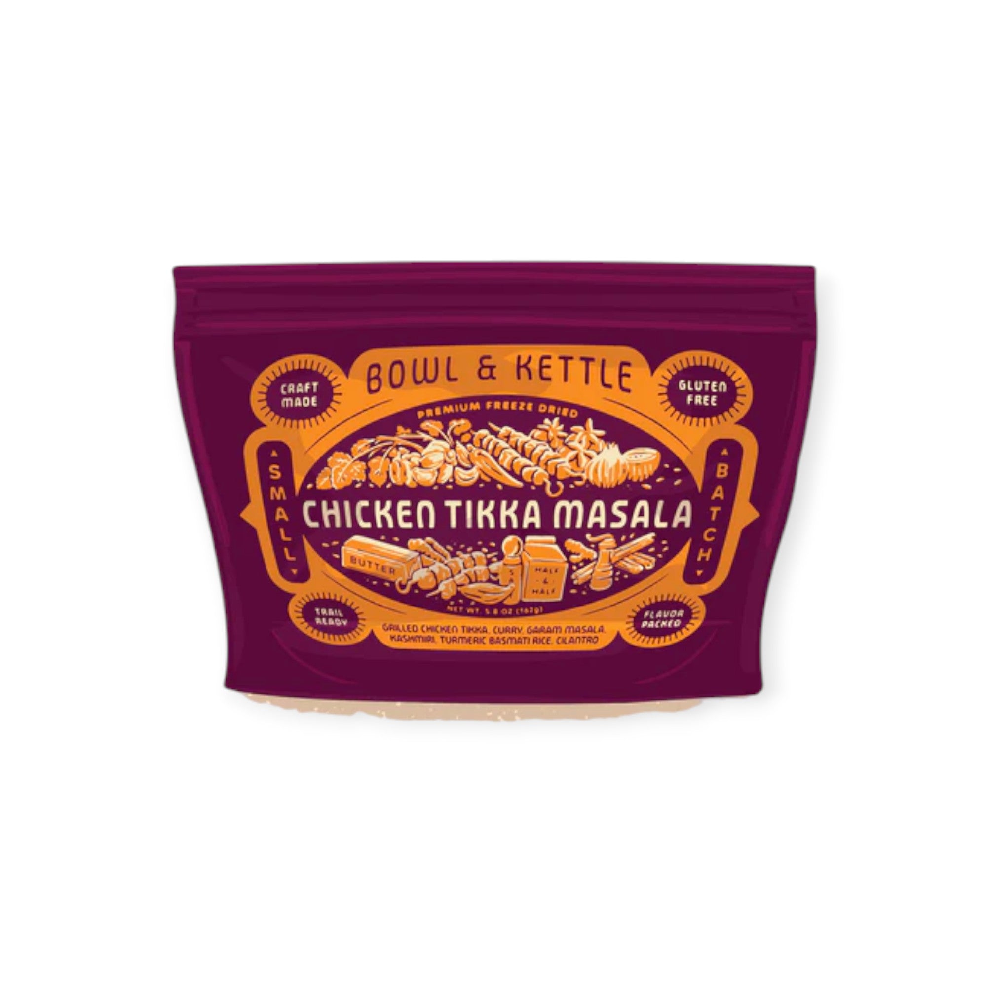 Bowl & Kettle Chicken Tikka Masala Freeze-Dried Meal - FERAL