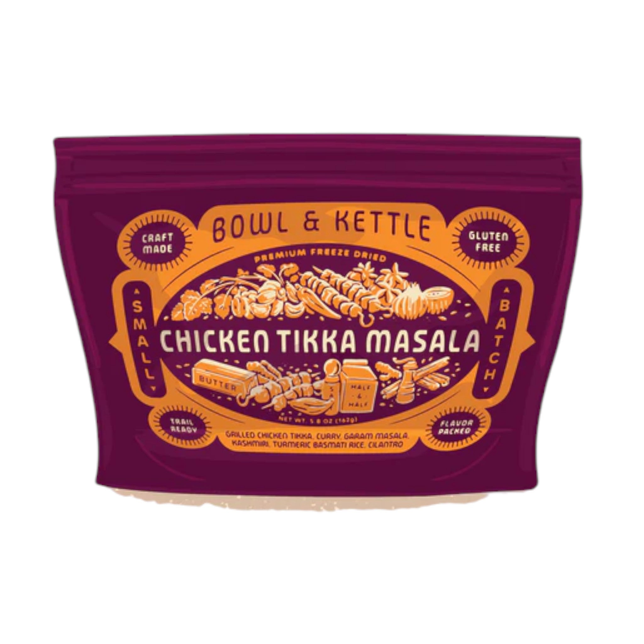 Bowl & Kettle Chicken Tikka Masala Freeze-Dried Meal - FERAL