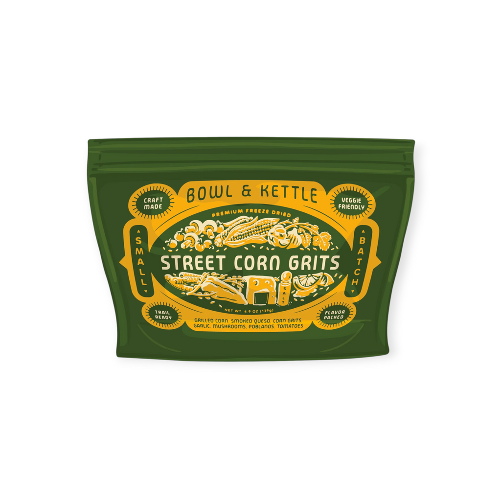 Bowl & Kettle Street Corn Grits Freeze-Dried Meal