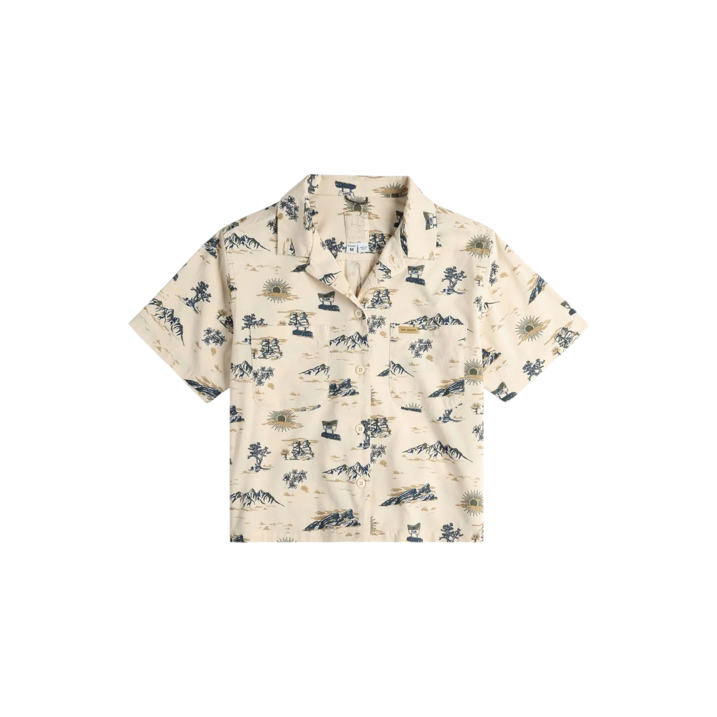 Topo Designs Women's Daytripper Short Sleeve Shirt - FERAL