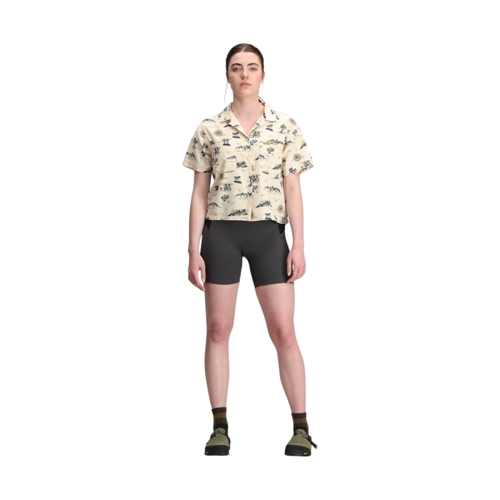 Topo Designs Women's Daytripper Short Sleeve Shirt - FERAL
