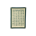 Oxford Pennant x Steve Wolf National Parks Camp Flag - FERAL