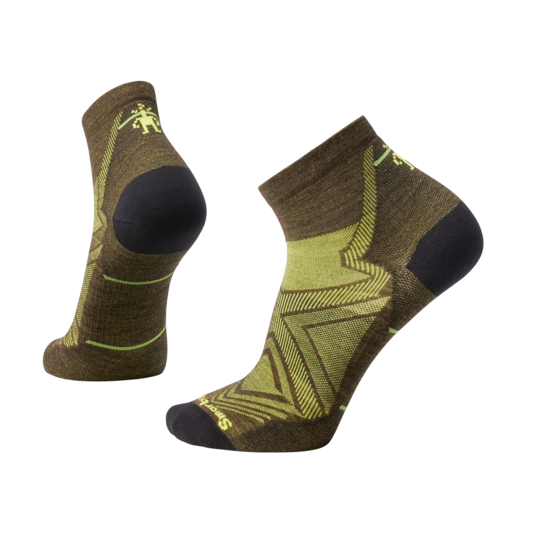 Smartwool Run Zero Cushion Ankle Socks - FERAL