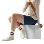 Smartwool Everyday Athletic Striped Crew Socks - FERAL