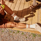 Smartwool Everyday Athletic Striped Crew Socks - FERAL