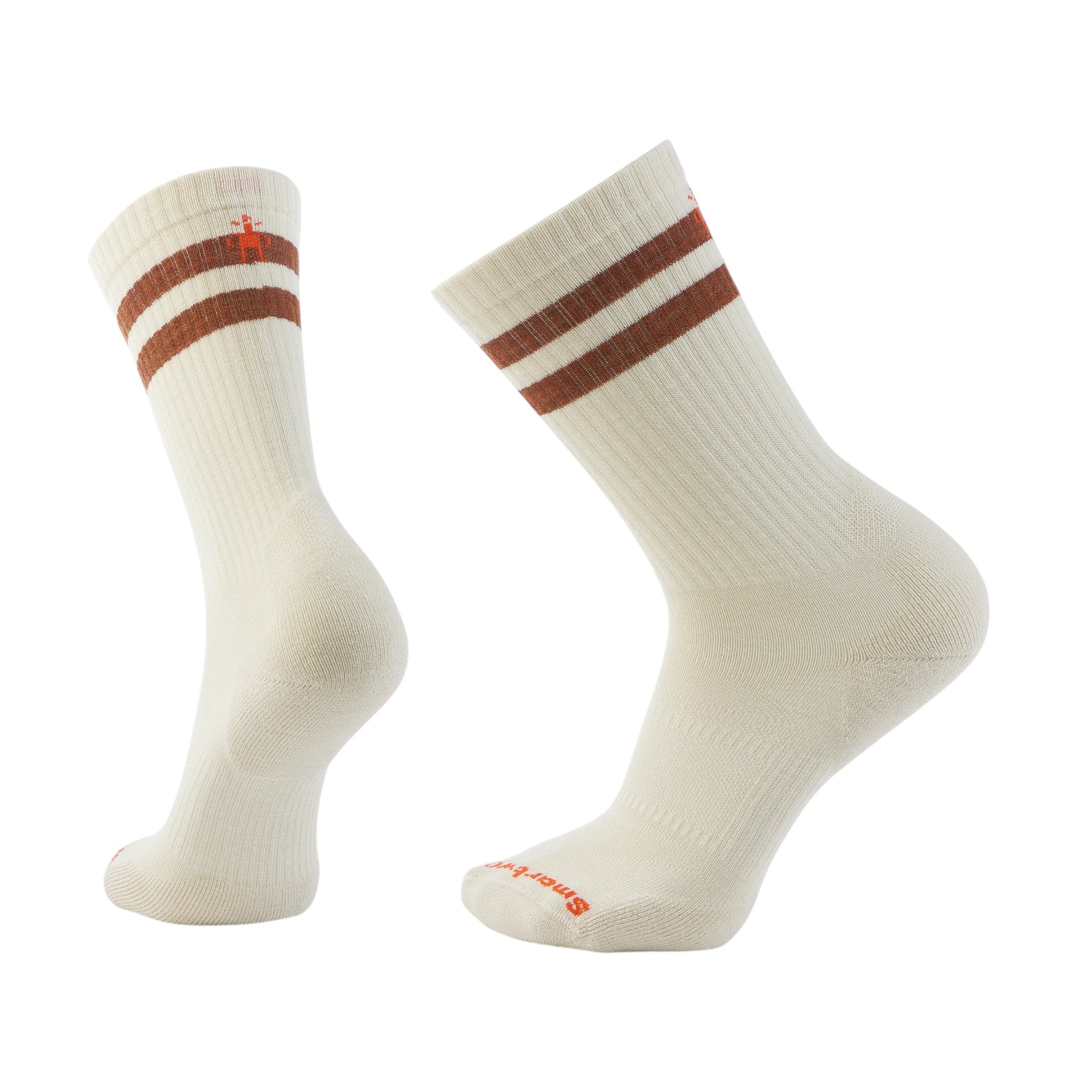 Smartwool Everyday Athletic Striped Crew Socks - FERAL