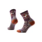 Smartwool Women's Hike Light Cushion Retro Floral Mid Crew Socks - FERAL