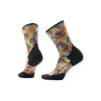Smartwool Women's Trail Run Targeted Cushion Floral Party Print Crew Socks - FERAL