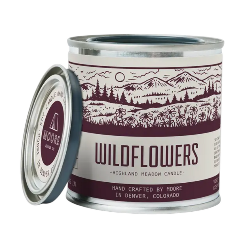 Moore Collection Wildflowers 1/2 Pint Candle