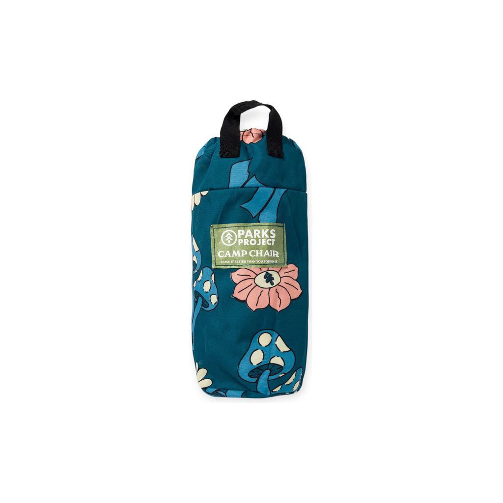 Parks Project Shrooms Quilted Packable Camp Chair - FERAL