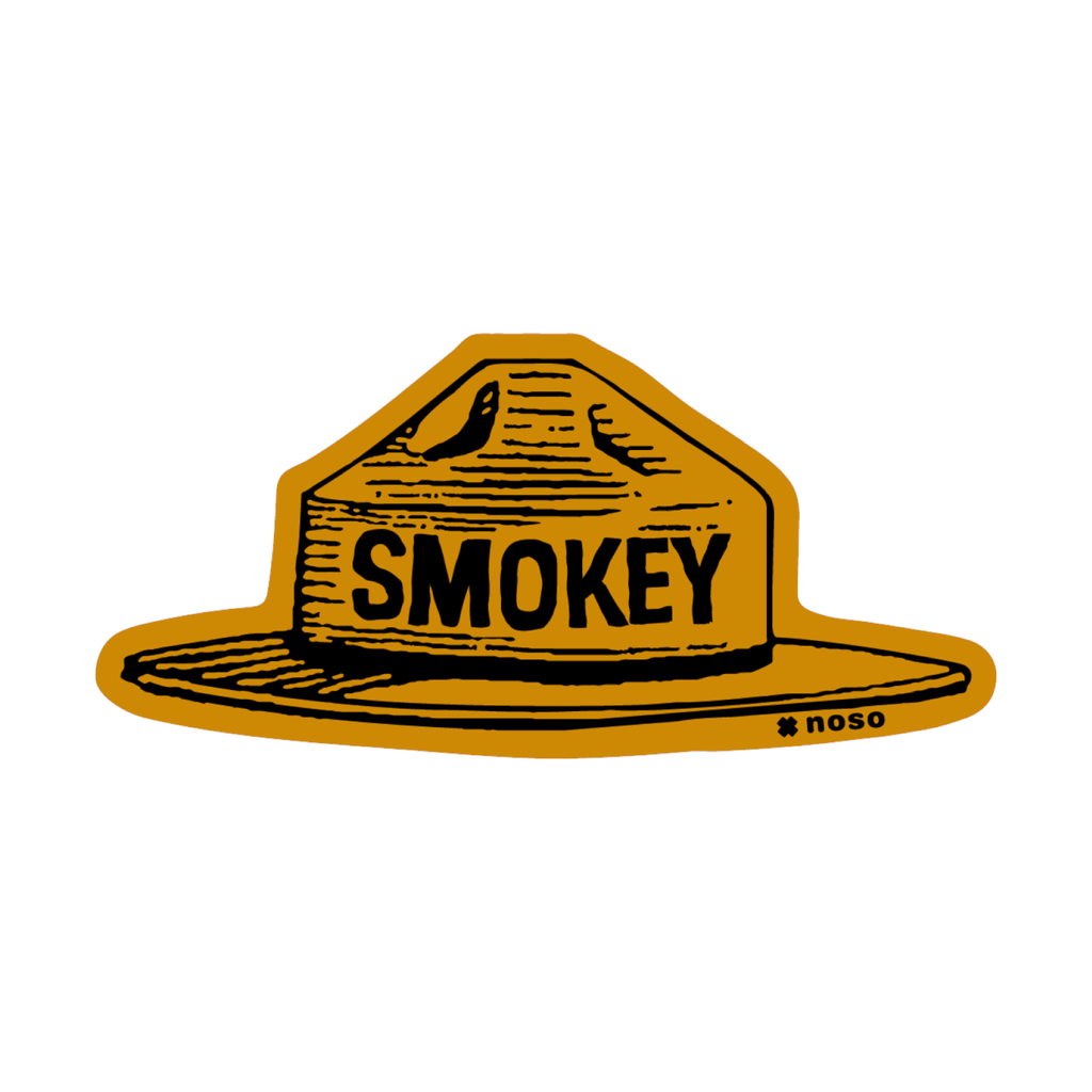 NoSo Smokey Bear Hat Patch - FERAL