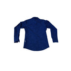 Stio Women's Floral CFS Long Sleeve Shirt Blue Small USED