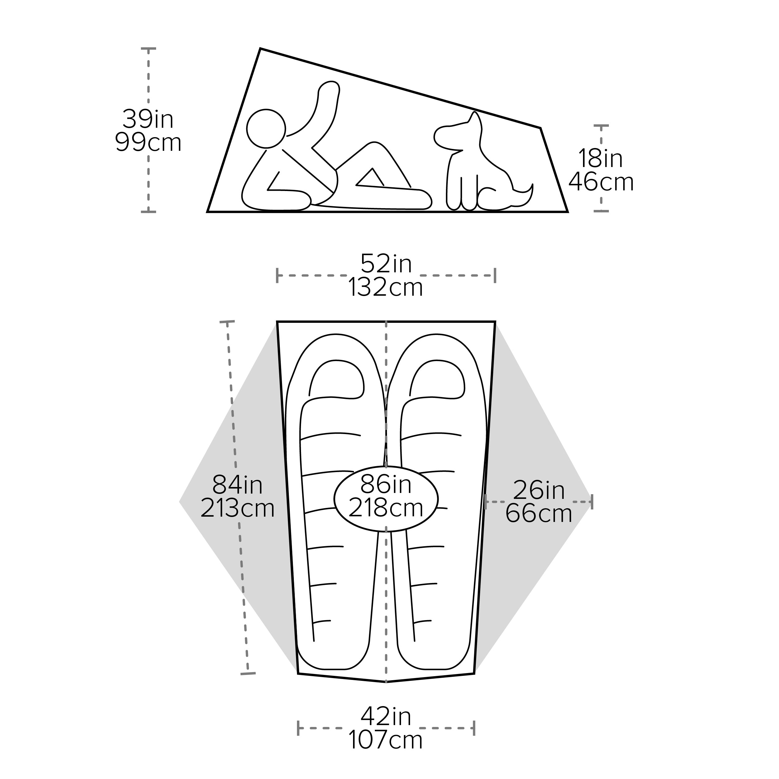Big Agnes Tiger Wall UL2 Tent - FERAL