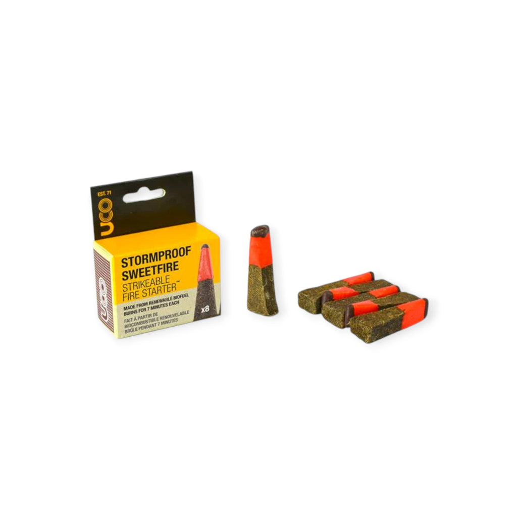 UCO Stormproof Sweetfire Strikeable Fire Starter - 20 Pack - FERAL